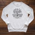 Grey Just One More Chapter Bookish Book Reading Grey Raglan Sleeve Sweatshirt Heather Mustard