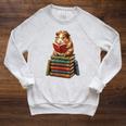 Guinea Pig Reading Book Cute Librarian Books Lover Raglan Sleeve Sweatshirt Heather Mustard Guinea Pig Reading Book Cute Librarian Books Lover Raglan Sleeve Sweatshirt Heather Mustard