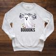 Halloween Teacher Librarian Books Reading Ghost Pun BOOOOKS For Men Women Kids Raglan Sleeve Sweatshirt Heather Mustard Halloween Teacher Librarian Books Reading Ghost Pun BOOOOKS For Men Women Kids Raglan Sleeve Sweatshirt Heather Mustard