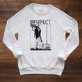Hamlet William Shakespeare Book Cover Raglan Sleeve Sweatshirt Heather Mustard
