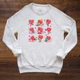 Hearts Reading Book Lovers All Booked For Valentine Raglan Sleeve Sweatshirt Heather Mustard Hearts Reading Book Lovers All Booked For Valentine Raglan Sleeve Sweatshirt Heather Mustard