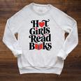 Hot Girls Read Books For Book Lovers Premium Tri-Blend Raglan Sleeve Sweatshirt Heather Mustard Hot Girls Read Books For Book Lovers Premium Tri-Blend Raglan Sleeve Sweatshirt Heather Mustard