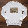 I'Ll Be In My Office Retro Cat Reading Book Nerd Read Reader Raglan Sleeve Sweatshirt Heather Mustard