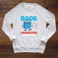 I'm a Book Character Costumes For Kids Storybook Raglan Sleeve Sweatshirt Heather Mustard