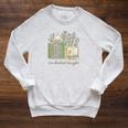 I'm Booked Tonight Cozy Floral Book Lover Graphic Raglan Sleeve Sweatshirt Heather Mustard I'm Booked Tonight Cozy Floral Book Lover Graphic Raglan Sleeve Sweatshirt Heather Mustard