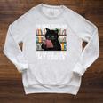 I'm Done Peopling Where Are My Books Bookworm Lover Teachers Raglan Sleeve Sweatshirt Heather Mustard