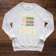 I'm Done Peopling Where Are My Books Reading Raglan Sleeve Sweatshirt Heather Mustard