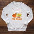 I'm Thankful For Books Lover Reading Pumpkin Thanksgiving Raglan Sleeve Sweatshirt Heather Mustard I'm Thankful For Books Lover Reading Pumpkin Thanksgiving Raglan Sleeve Sweatshirt Heather Mustard