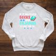 If It Involves Books And Pajamas Bookworm Books Raglan Sleeve Sweatshirt Heather Mustard