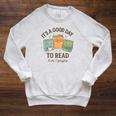 It’s A Good Day To Read 6 Or 7 Pages 67 Meme Book Raglan Sleeve Sweatshirt Heather Mustard