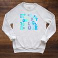It's A Good Day To Read A Book Ocean Raglan Sleeve Sweatshirt Heather Mustard