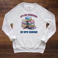 IT'S NOT HOARDING IF IT'S BOOKS FUN BOOK LOVER Raglan Sleeve Sweatshirt Heather Mustard IT'S NOT HOARDING IF IT'S BOOKS FUN BOOK LOVER Raglan Sleeve Sweatshirt Heather Mustard