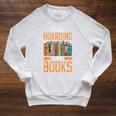 It's Not Hoarding If Books Lover Reading Librarian Raglan Sleeve Sweatshirt Heather Mustard It's Not Hoarding If Books Lover Reading Librarian Raglan Sleeve Sweatshirt Heather Mustard