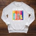 Its Not Hoarding If Its Books Book Reading Raglan Sleeve Sweatshirt Heather Mustard