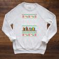 It's The Most Wonderful Time For A Book Xmas Bookworm Lover Raglan Sleeve Sweatshirt Heather Mustard