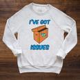 I'Ve Got Issues Comic Book Collector T Shirt Raglan Sleeve Sweatshirt Heather Mustard I'Ve Got Issues Comic Book Collector T Shirt Raglan Sleeve Sweatshirt Heather Mustard