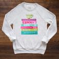 Jane Austen Book Stack Tea Fans Vintage Literary Premium Tri-Blend Raglan Sleeve Sweatshirt Heather Mustard