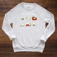 Just Bookworm Things Nerd Reading Book Tortoise Turtle Books Raglan Sleeve Sweatshirt Heather Mustard