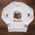 Just a Girl Who Loves Books Aesthetic Bookworm Library Art Raglan Sleeve Sweatshirt Heather Mustard Just a Girl Who Loves Books Aesthetic Bookworm Library Art Raglan Sleeve Sweatshirt Heather Mustard
