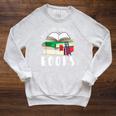 Just A Girl Who Loves Books Lover Bookworm Librarian Reading Raglan Sleeve Sweatshirt Heather Mustard