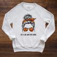 Just a Girl Who Loves Books Pajamas Shirt Reading Book Lover Raglan Sleeve Sweatshirt Heather Mustard