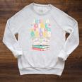 Just A Girl Who Loves Books Reading Bookworm & Read Book Raglan Sleeve Sweatshirt Heather Mustard