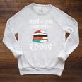 Just A Girl Who Loves Books Women Book Lovers Bookish Girls Raglan Sleeve Sweatshirt Heather Mustard