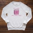 Just a Girl Who Loves Magic Spells Book Raglan Sleeve Sweatshirt Heather Mustard