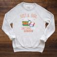 Just A Girl Who Loves Unicorns And Books Women Reading Raglan Sleeve Sweatshirt Heather Mustard Just A Girl Who Loves Unicorns And Books Women Reading Raglan Sleeve Sweatshirt Heather Mustard