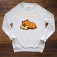 Just One More Chapter Capybara With Book Raglan Sleeve Sweatshirt Heather Mustard Just One More Chapter Capybara With Book Raglan Sleeve Sweatshirt Heather Mustard
