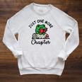 Just-One-More Chapter Frog Reading Book Men Women Kids Raglan Sleeve Sweatshirt Heather Mustard Just-One-More Chapter Frog Reading Book Men Women Kids Raglan Sleeve Sweatshirt Heather Mustard
