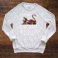 I Just Want To Read Books & Pet Cats Cats And Books Raglan Sleeve Sweatshirt Heather Mustard