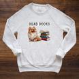 I Just Want To Read Books And Pet My Pomeranian Dog Premium Raglan Sleeve Sweatshirt Heather Mustard I Just Want To Read Books And Pet My Pomeranian Dog Premium Raglan Sleeve Sweatshirt Heather Mustard