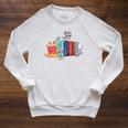 Kawaii Cat Book Ends Library Decor Librarian Raglan Sleeve Sweatshirt Heather Mustard Kawaii Cat Book Ends Library Decor Librarian Raglan Sleeve Sweatshirt Heather Mustard