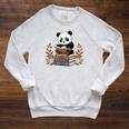 Kawaii Panda Book Lover Reading Books Panda Librarian Raglan Sleeve Sweatshirt Heather Mustard Kawaii Panda Book Lover Reading Books Panda Librarian Raglan Sleeve Sweatshirt Heather Mustard