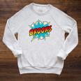 Kids Boys Brooks Comic Book Superhero Name Raglan Sleeve Sweatshirt Heather Mustard Kids Boys Brooks Comic Book Superhero Name Raglan Sleeve Sweatshirt Heather Mustard