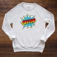 Kids Boys Easton Comic Book Superhero Name Raglan Sleeve Sweatshirt Heather Mustard Kids Boys Easton Comic Book Superhero Name Raglan Sleeve Sweatshirt Heather Mustard