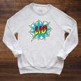Kids Boys Lio Name Comic Book Superhero Raglan Sleeve Sweatshirt Heather Mustard Kids Boys Lio Name Comic Book Superhero Raglan Sleeve Sweatshirt Heather Mustard
