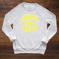 Kids DOAWK Cheese Touch Book Series Raglan Sleeve Sweatshirt Heather Mustard