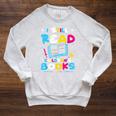 Kindergarten Teacher I Still Read Childrens Books Raglan Sleeve Sweatshirt Heather Mustard