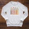 Labor And Delivery Nurse Book Wildflower Mother Baby Nursing Raglan Sleeve Sweatshirt Heather Mustard Labor And Delivery Nurse Book Wildflower Mother Baby Nursing Raglan Sleeve Sweatshirt Heather Mustard