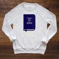 LDS Book Of Mormon Tshirt Spoiler Nephites Raglan Sleeve Sweatshirt Heather Mustard