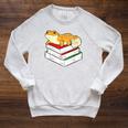 Leopard Gecko Sleeping Books Reading Geckos Raglan Sleeve Sweatshirt Heather Mustard Leopard Gecko Sleeping Books Reading Geckos Raglan Sleeve Sweatshirt Heather Mustard