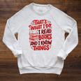 Librarian Book Lover Men Women Reading Raglan Sleeve Sweatshirt Heather Mustard