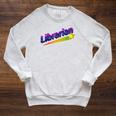 Librarian Books Retro 80s Style Reading Book Lover Raglan Sleeve Sweatshirt Heather Mustard Librarian Books Retro 80s Style Reading Book Lover Raglan Sleeve Sweatshirt Heather Mustard
