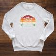 Librarians Make Shhh Happen Open Book Librarian Raglan Sleeve Sweatshirt Heather Mustard