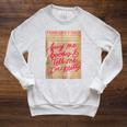Library Card Buy Me Books And Tell Me I'm Pretty Pink Raglan Sleeve Sweatshirt Heather Mustard