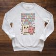 Library Card Shirt Reading Book Lovers For Reader Premium Tri-Blend Raglan Sleeve Sweatshirt Heather Mustard