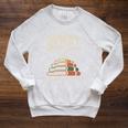 Library Dream Team Mountain Of Books Librarian Raglan Sleeve Sweatshirt Heather Mustard