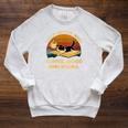 Life Is Better With Coffee Dogs And Books Raglan Sleeve Sweatshirt Heather Mustard